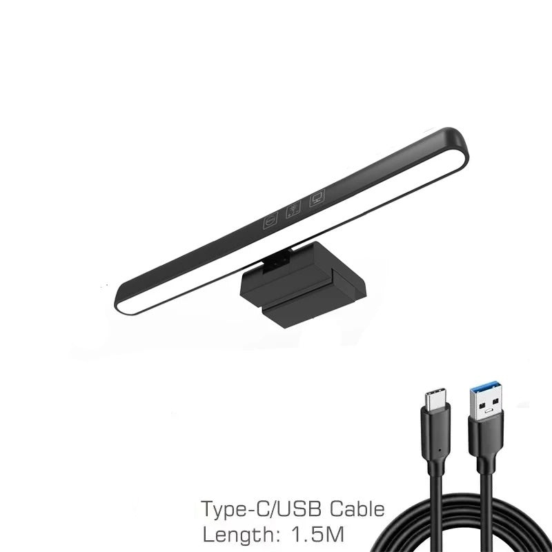 Multi-Color LED Computer Monitor Light Bar