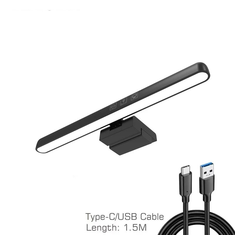 Multi-Color LED Computer Monitor Light Bar