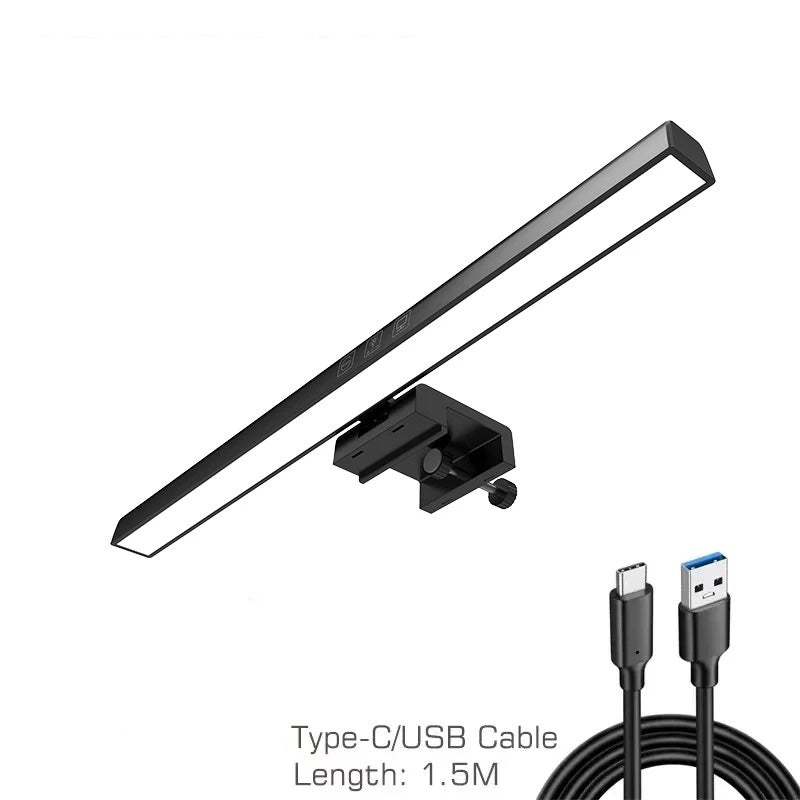 Multi-Color LED Computer Monitor Light Bar