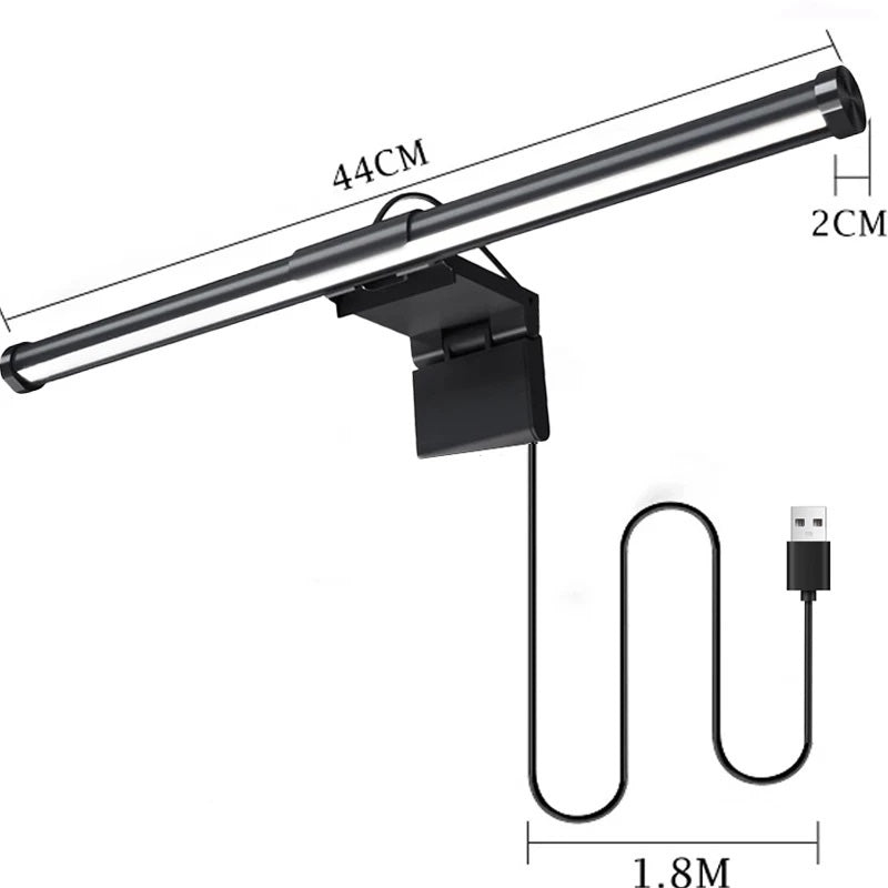 Multi-Color LED Computer Monitor Light Bar