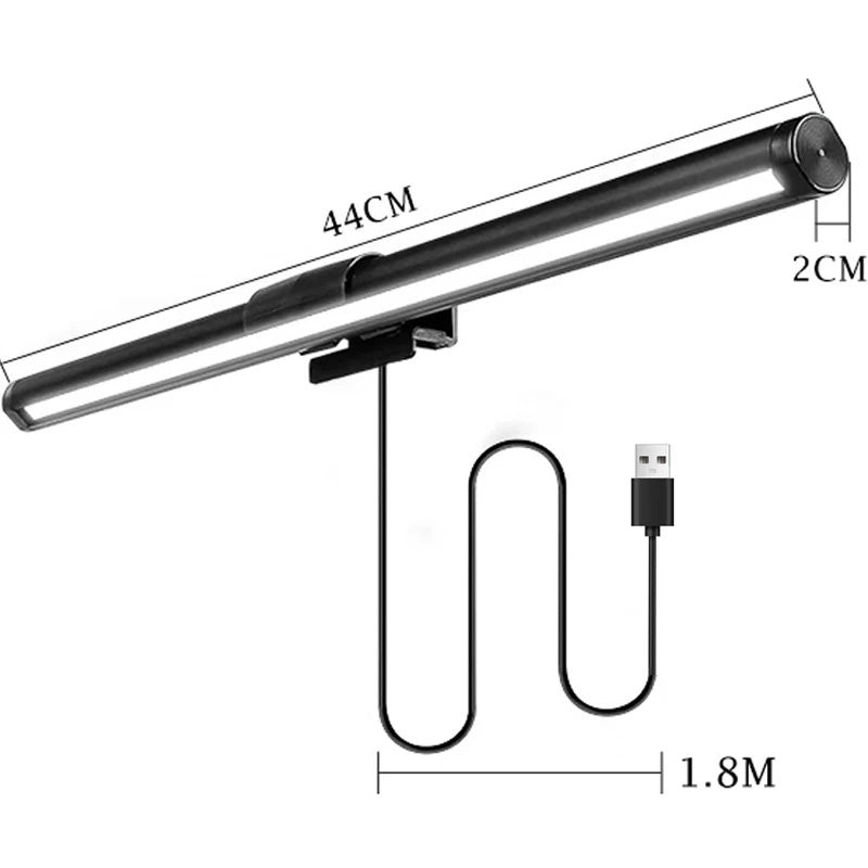 Multi-Color LED Computer Monitor Light Bar