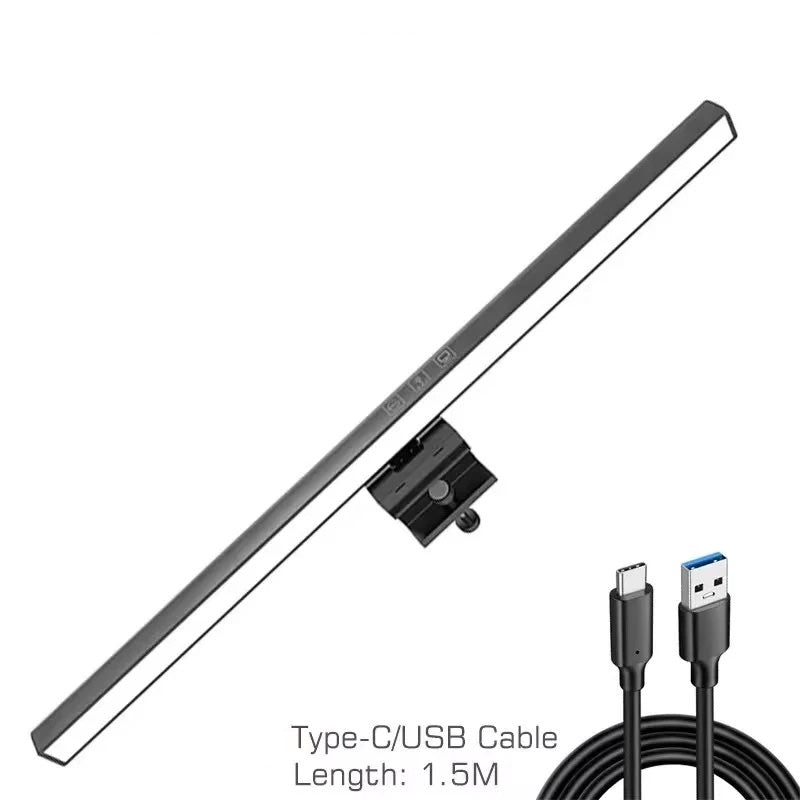 Multi-Color LED Computer Monitor Light Bar