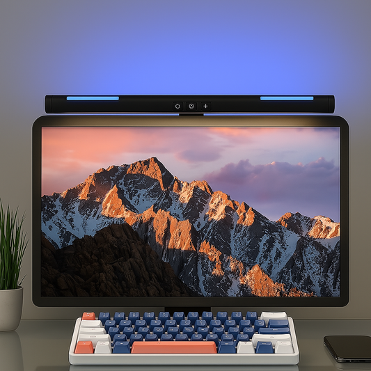 Multi-Color LED Computer Monitor Light Bar