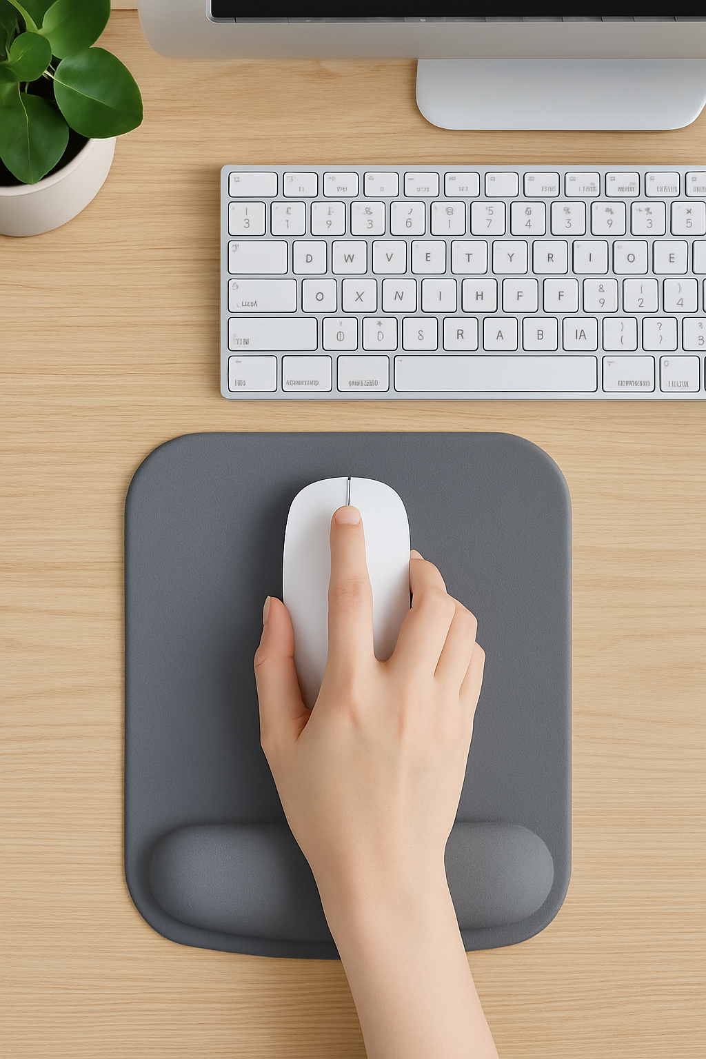 Wrist Support Mouse Pad