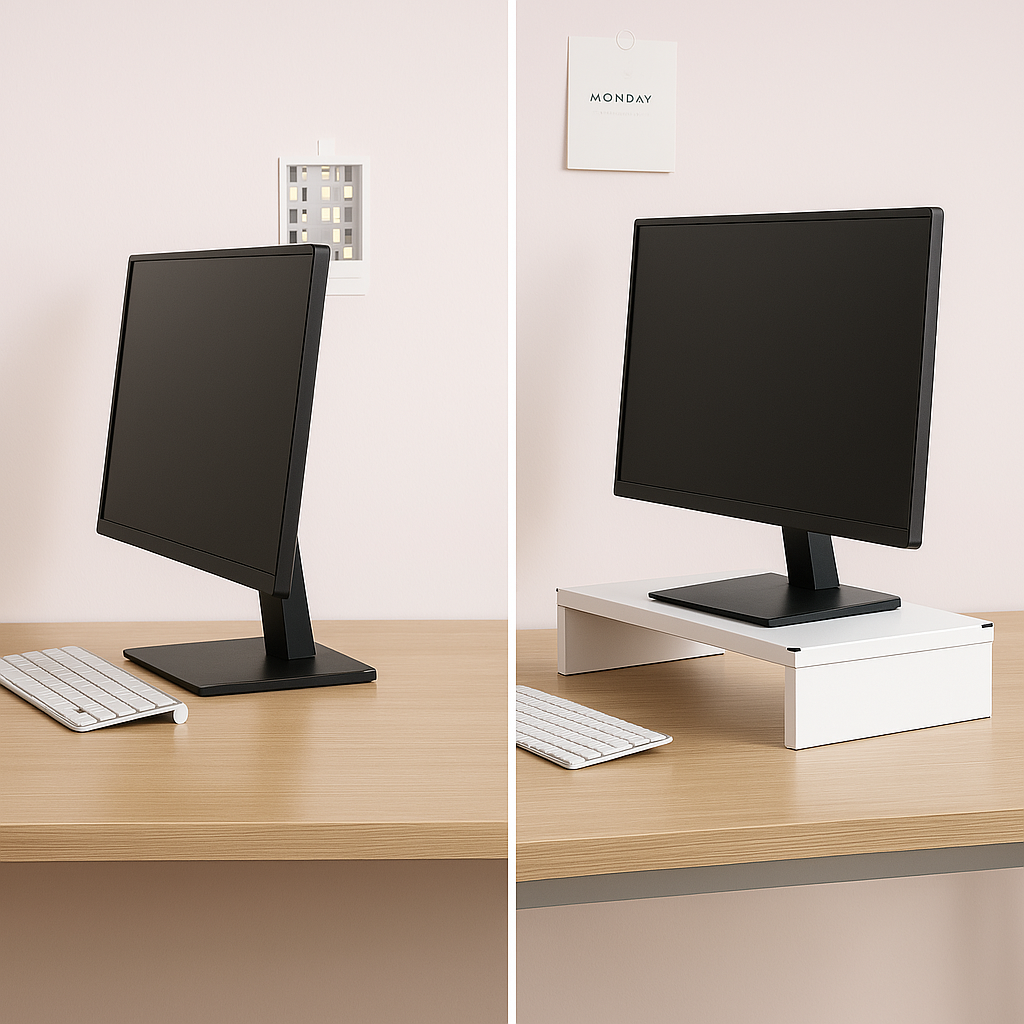 ElevateDesk Wood Stand