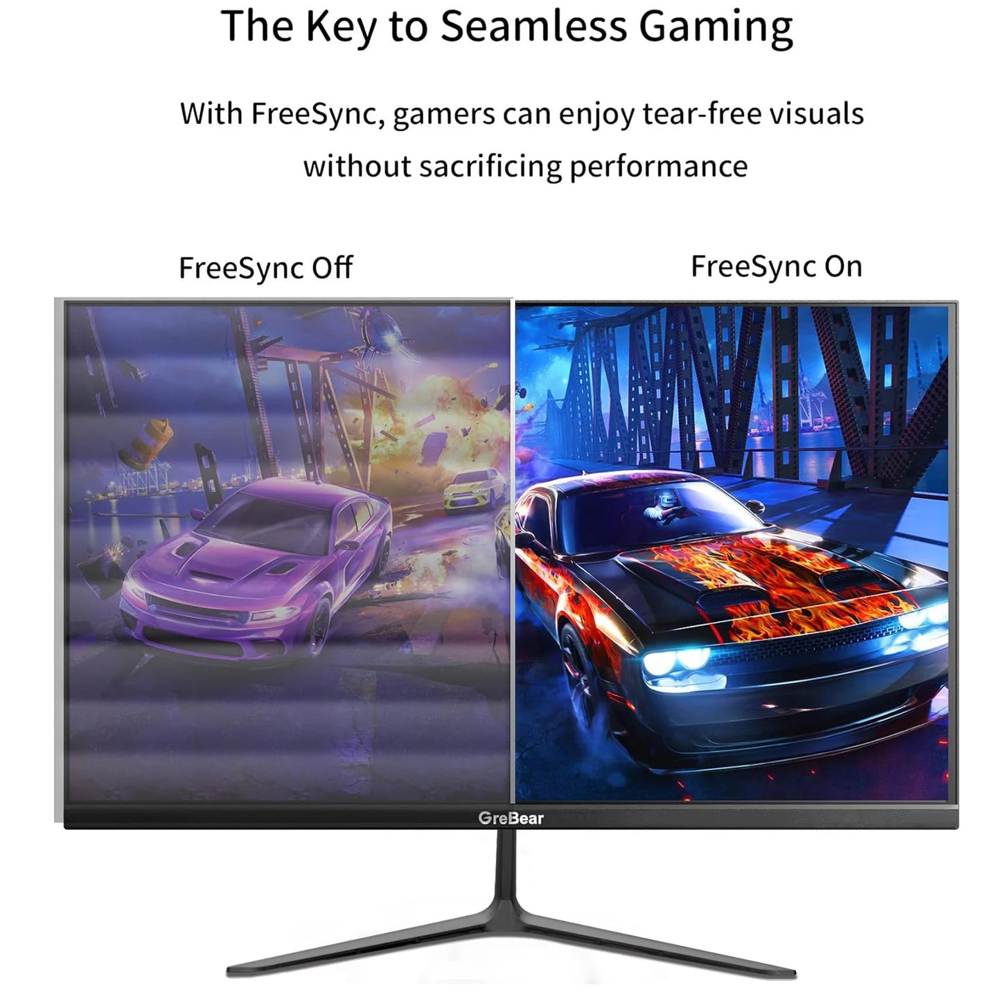 24 Inch FHD 1080p Computer Monitor