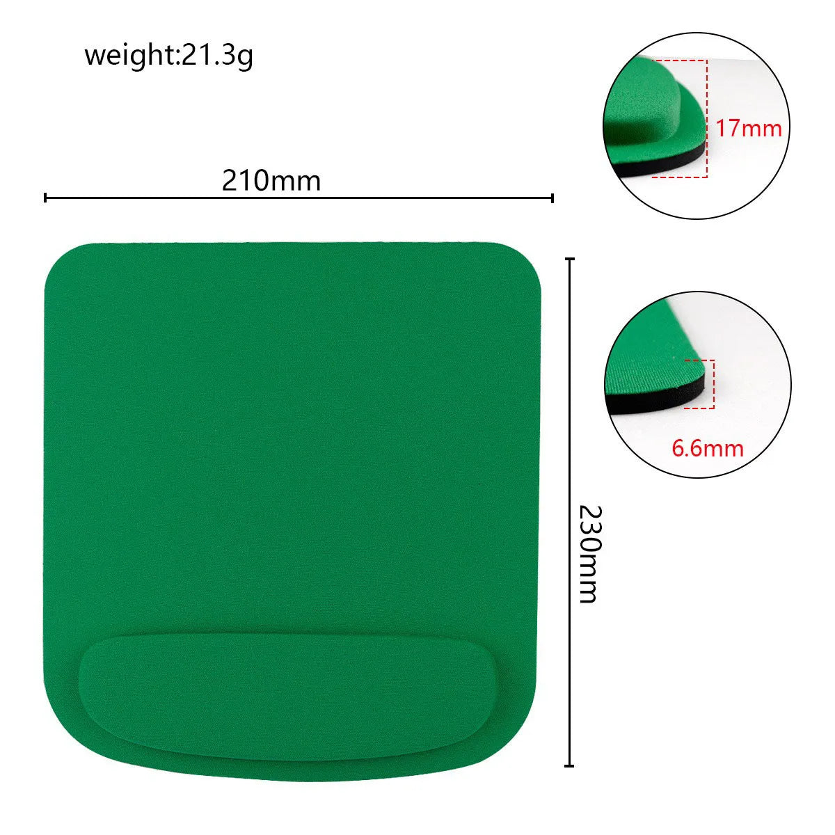 Wrist Support Mouse Pad