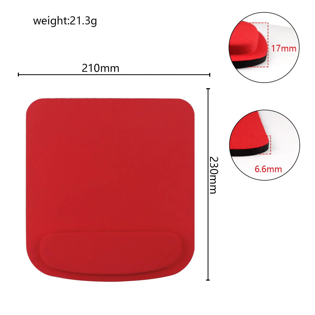 Wrist Support Mouse Pad