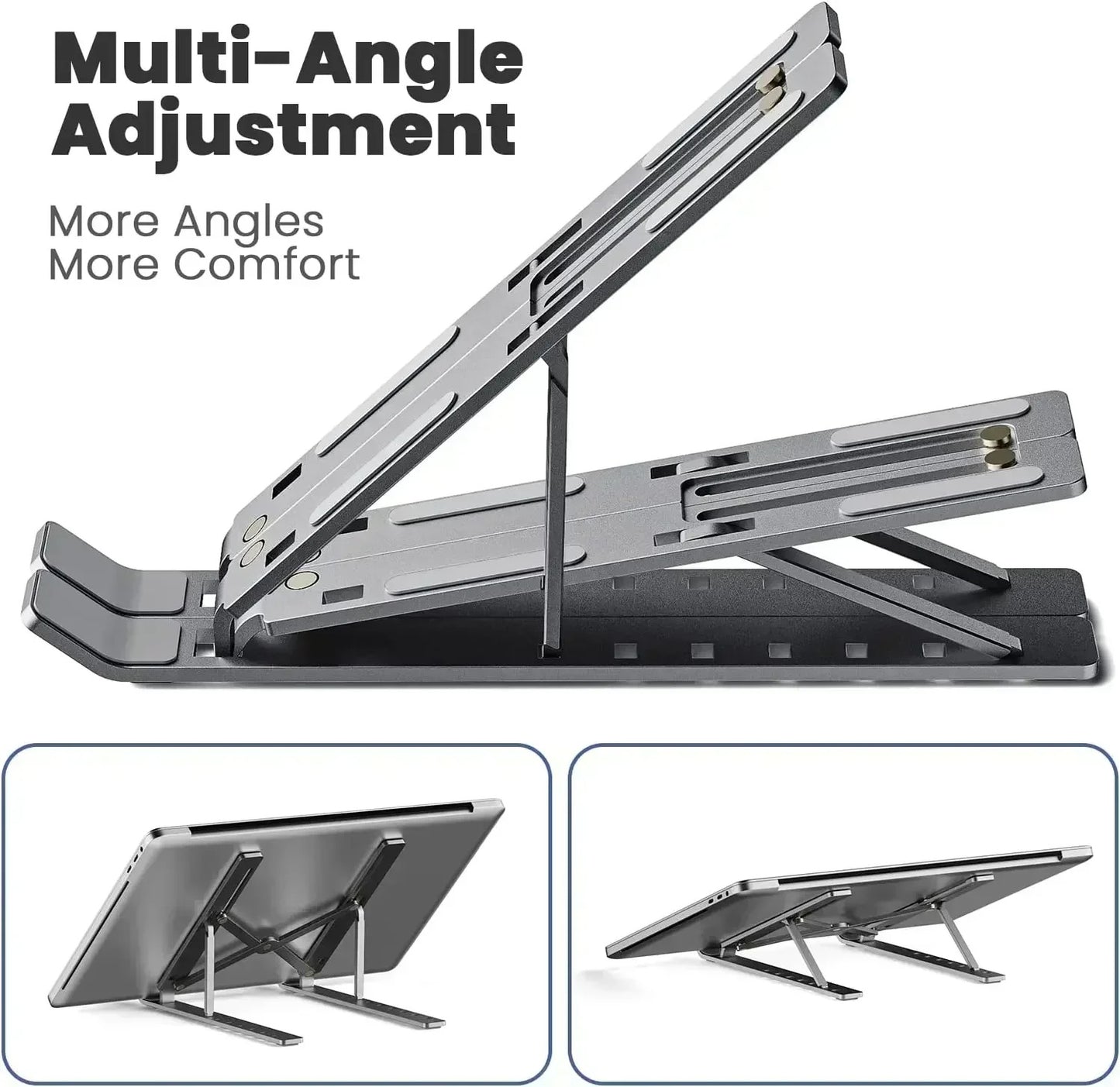 Adjustable Aluminum Laptop Stand