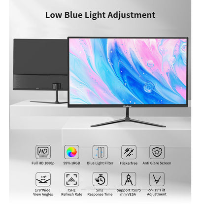 24 Inch FHD 1080p Computer Monitor